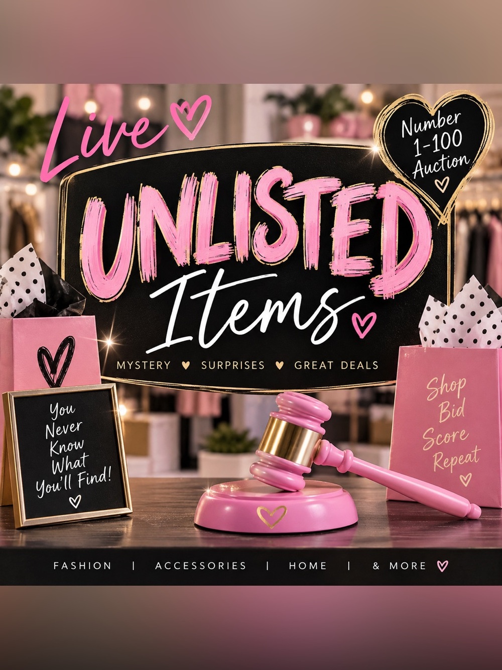 Unlisted Live Show Listing